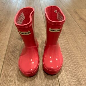 Pink Hunter Rainboots